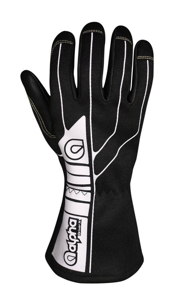 Picture of Alpha Gloves AGD1-01-XL Carbon X Driving Gloves&#44; Extra Large - SFI 3.3-1