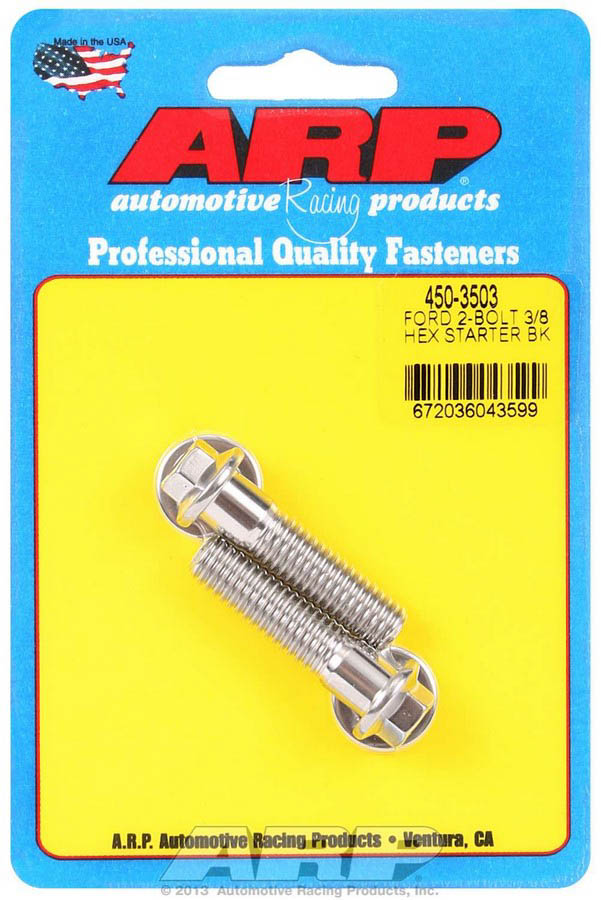 450-3503 Stainless Steel Hex Ford Starter Bolt Kit