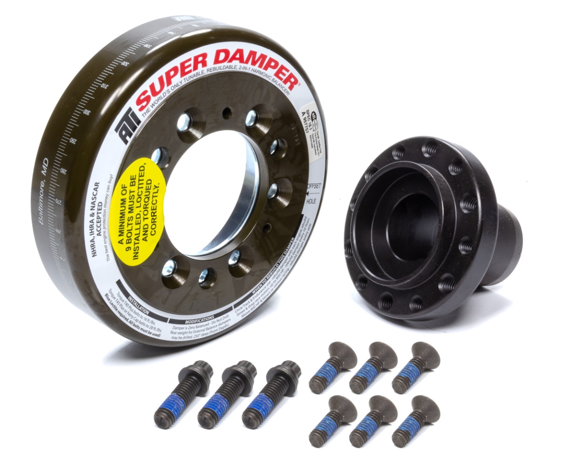 917511AK Small Block Ford 6.325 in. Harmonic Damper - SFI 3-Bolt
