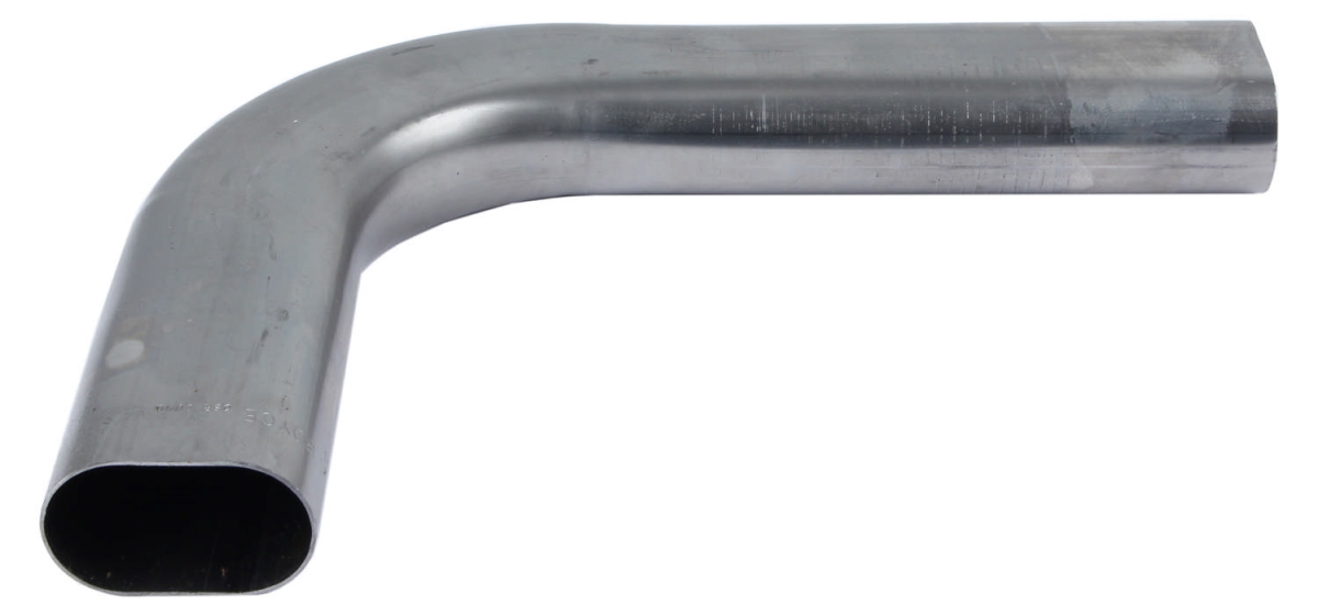OSR3590 3.5 in. 90 deg Trackburner Oval Tailpipe Elbow for Exaust System