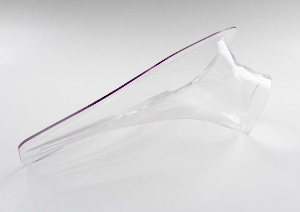BBP-7021 Brake Duct-Clear Teardrop 1-Hole