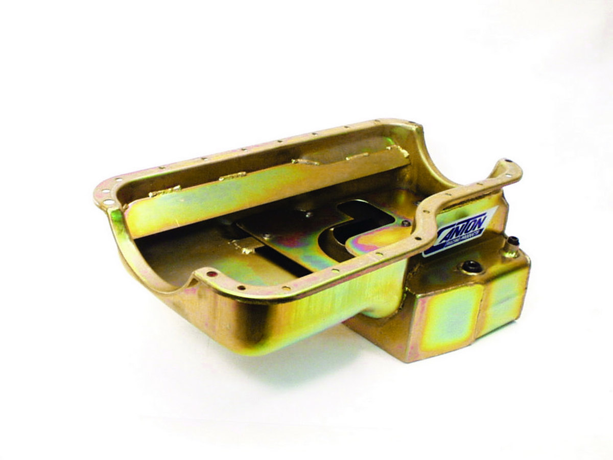 11-910 7 in. Ford 2300CC Circle Track Rear Sump Oil Pan