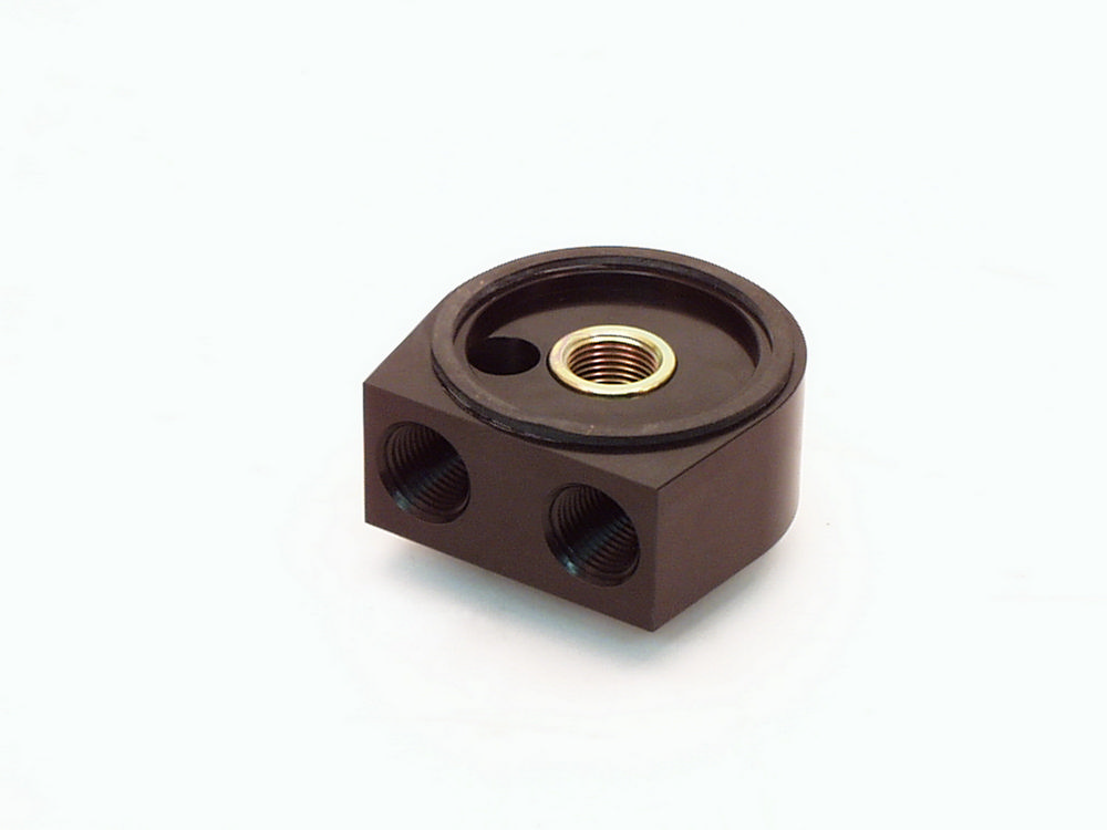22-549 22 mm Universal Oil Cooler Sandwich Adapter