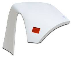 660-23-WR ABC Plastic Right Fender, White