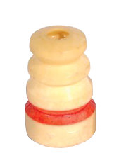 310 3019-41 3 in. Soft Shock Speedthane Bumper, Red