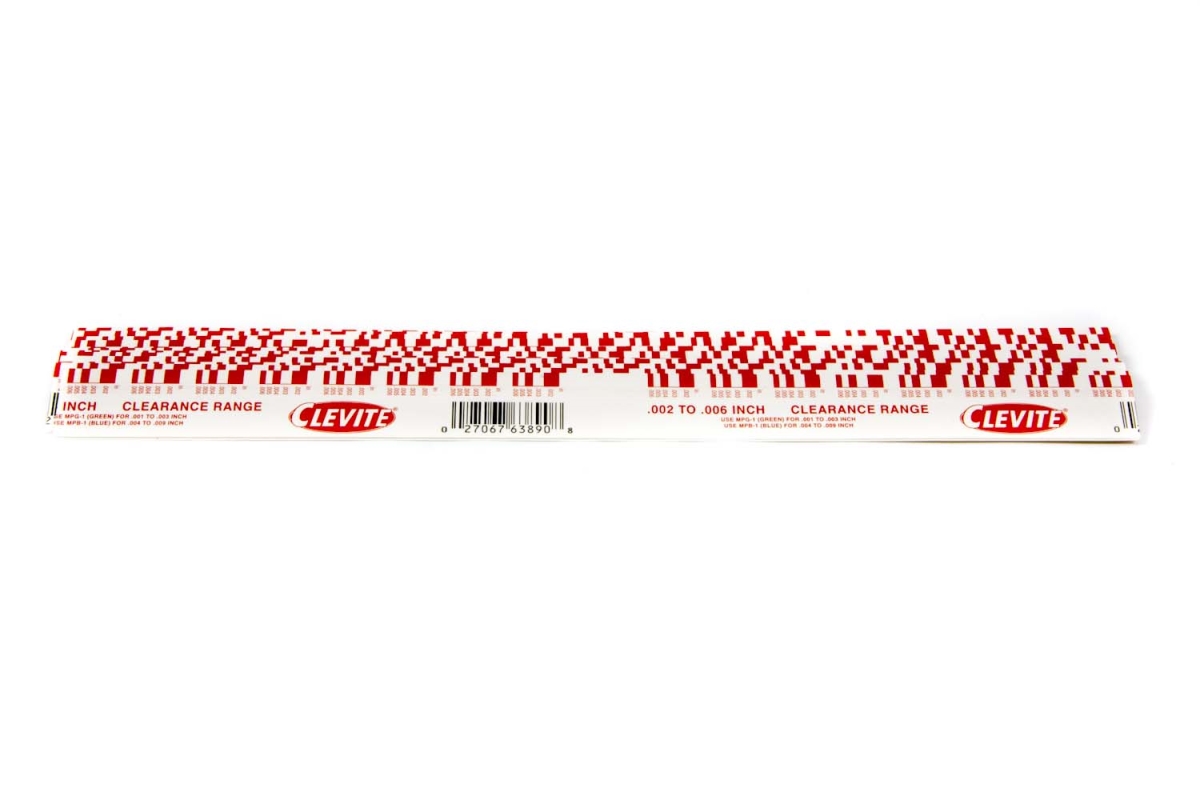 M77MPR1 0.002-0.006 in. Measurement Range Plastigage, Red