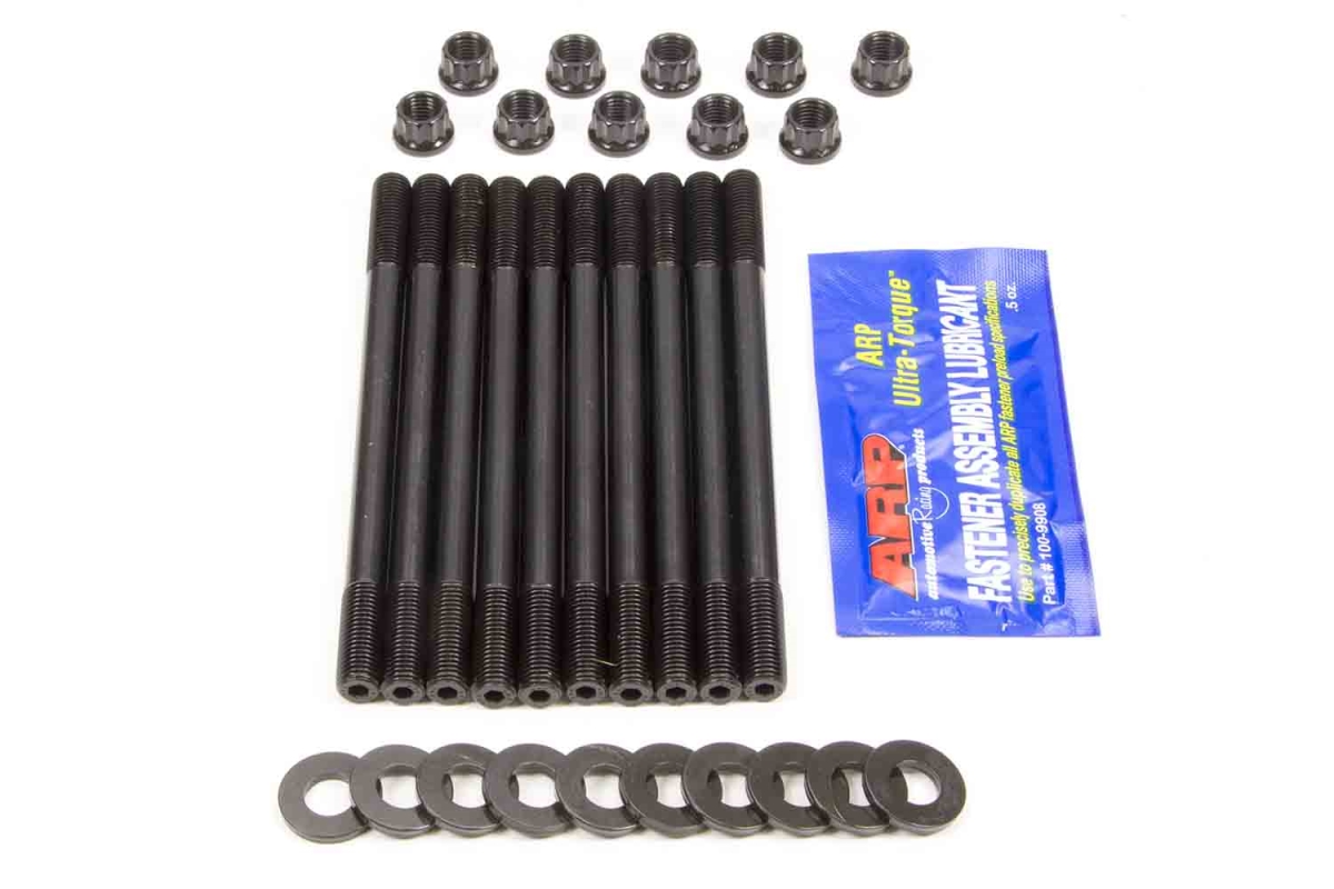 218-4702 12-Point Nuts Chromoly Steel 03 Head Stud Kit for 2.3L DOHC 16V Mazda 4-Cylinder