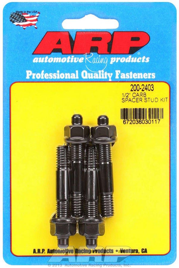200-2403 0.31 x 2.23 in. OAL Black Oxide Carburetor Stud Kit