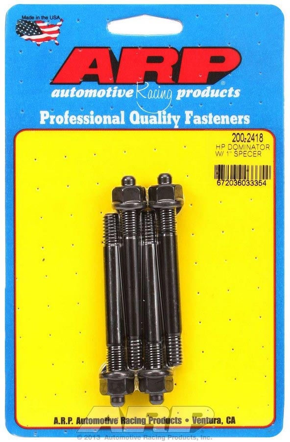 200-2418 0.31-0.15 & 3.20 in. Carburetor Stud Kit