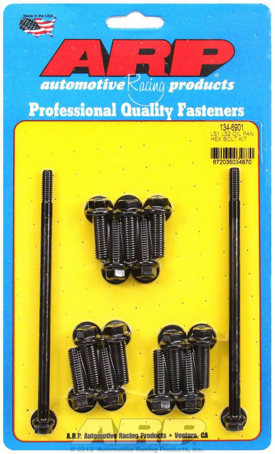 Picture of ARP 134-6901 6-Point Oil Pan Bolt Kit for Small Block Chevrolet LS1 & LS2