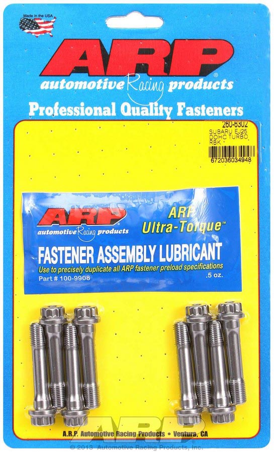 260-6302 Rod Bolt Kit for Subaru EJ25 DOHC Turbo