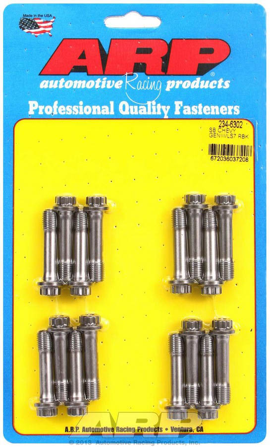 234-6302 Rod Bolt Kit for GM LS7 2000 Series