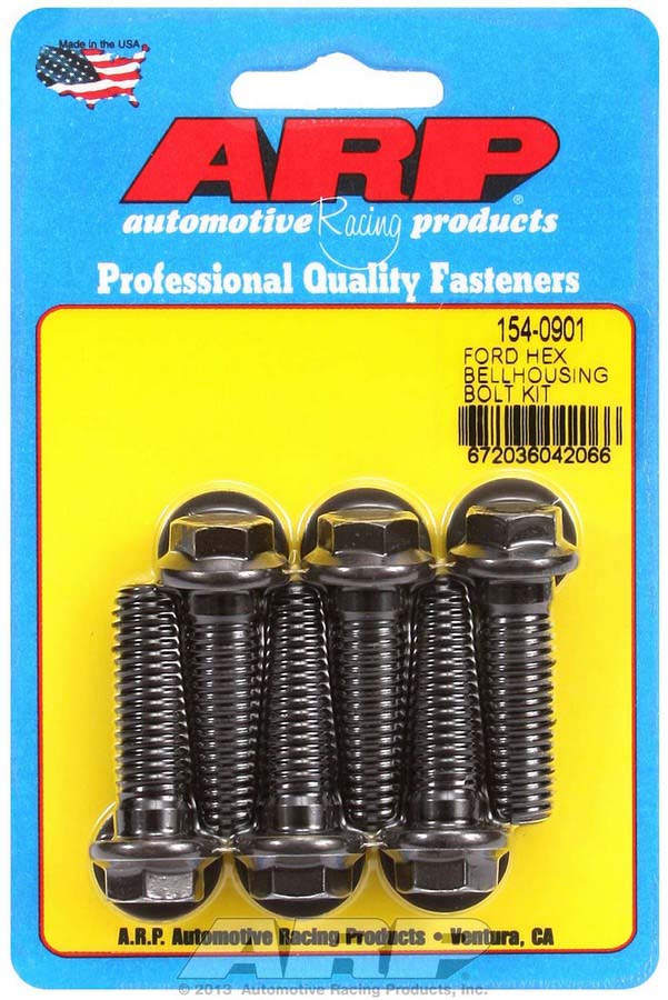 154-0901 6 Point Bellhousing Bolt Kit for Ford
