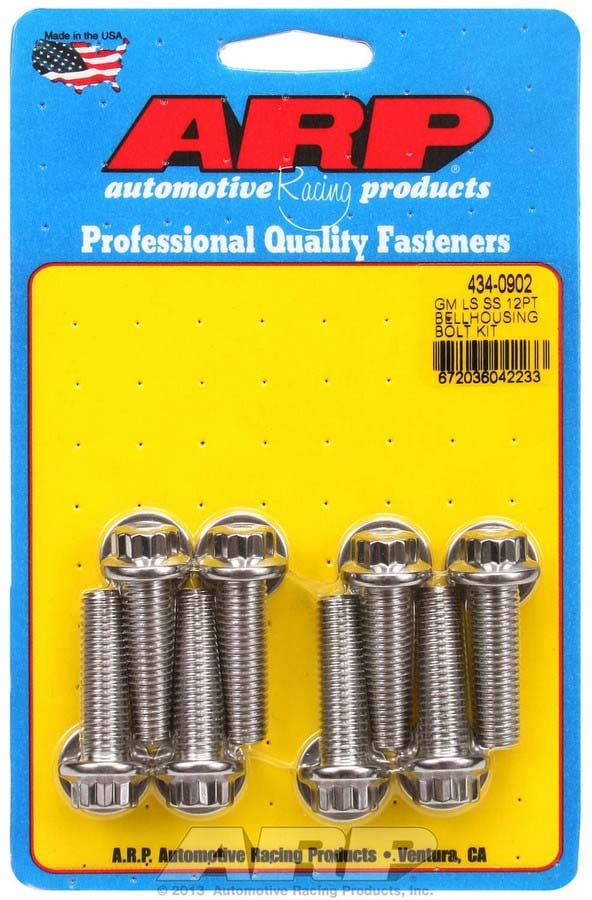 434-0902 12 Point Bellhousing Bolt Kit for GM LS Series