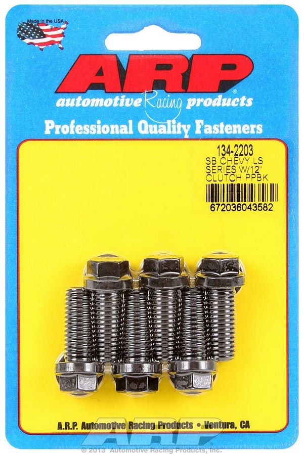 134-2203 Clutch Pressure Plate Bolt Kit for GM LS Engines