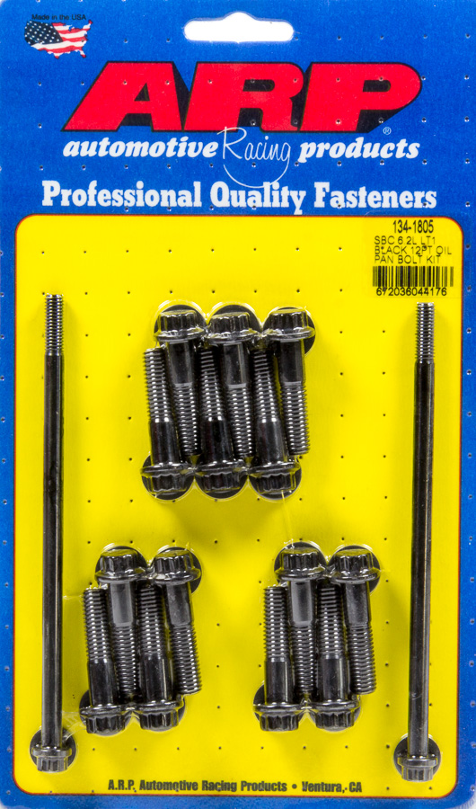 134-1805 12 Point Oil Pan Bolt Kit for GM LT1 6.2L