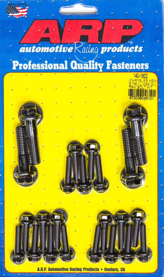140-1802 6 Point Oil Pan Bolt Kit for Chrysler Mopar 5.7L-6.1L Hemi