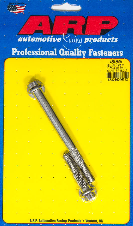 430-3515 12 Point Stainless Steel Starter Bolt Kit