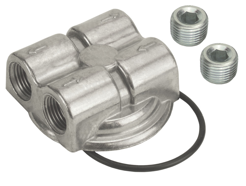 15746 Dual Side Ports Spin on Adapter