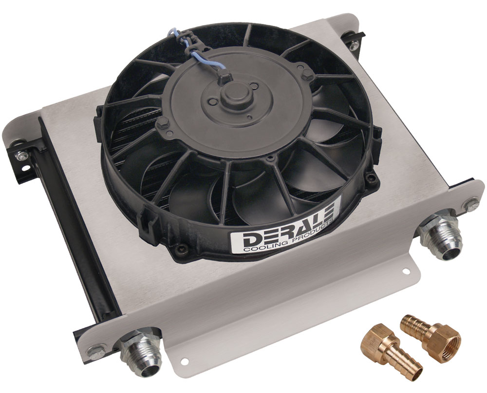 Picture of Derale 15865 Hyper-Cool Remote Cooler with -10 AN Inlets