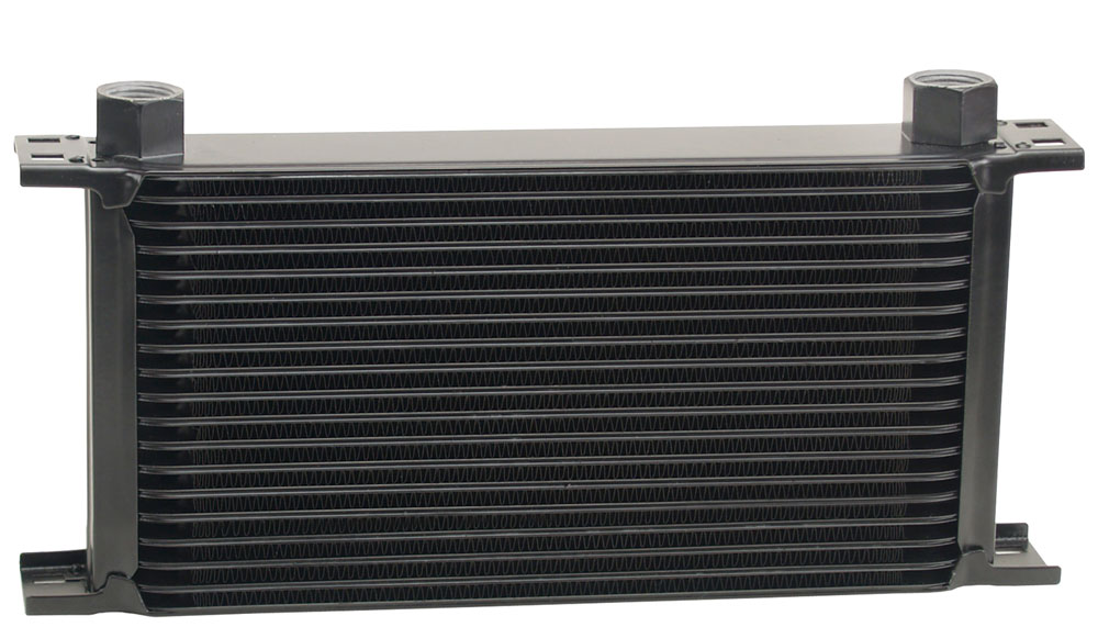 51978 19 Row Series Stack Plate Cooler, -10 AN Fittings