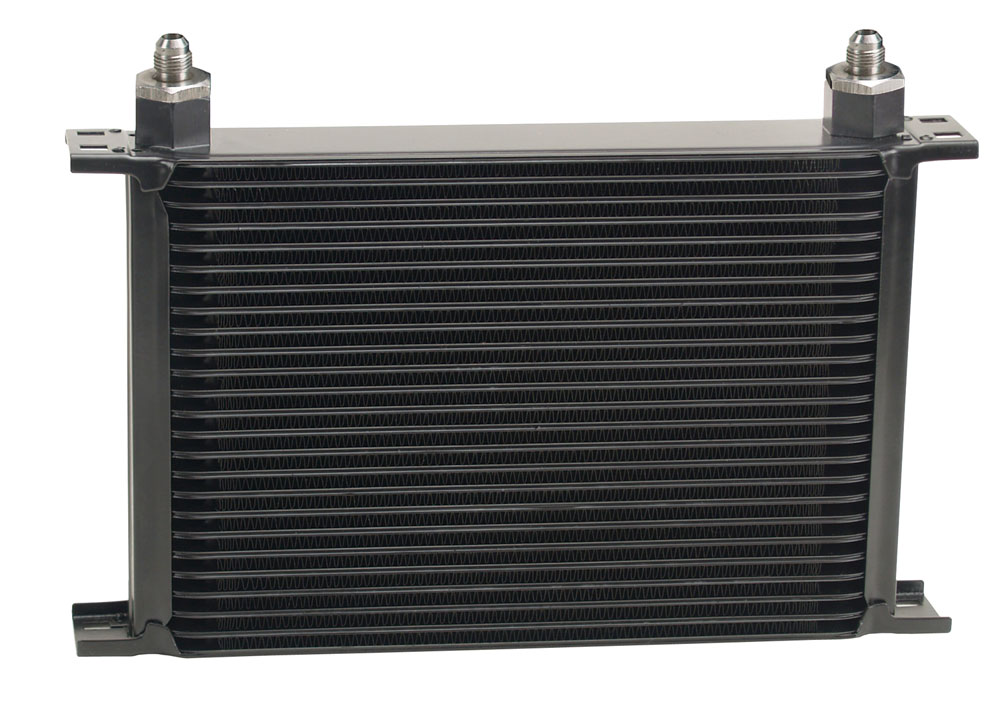 52506 7 in. 25 Row Series Stack Plate Cooler, -6 AN Inlets