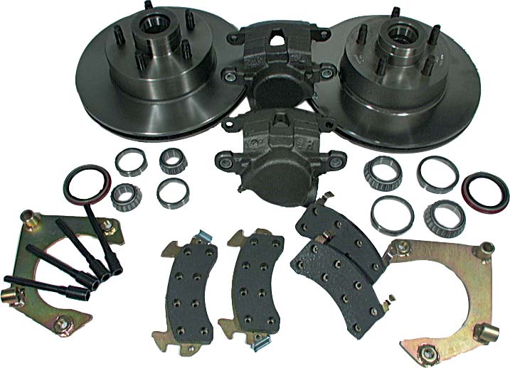 ALL42024 5 on 4.5 in. Bold Circle Disc Brake Kit for Ford Mustang II