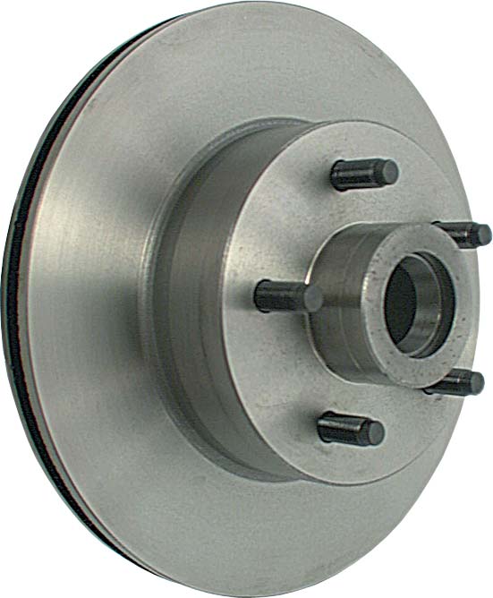 4.5 in. Bold Circle Hub & Rotor for 1975-1977 Ford Granada L6 3.3L-200