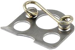 0.06 in. Weld-on Quick Turn Brackets with 1 in. Spring, Pack of 10