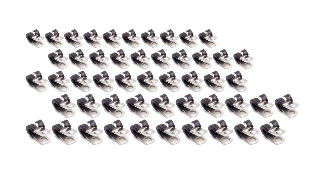 0.188 in. Aluminum Line Clamps - Pack of 50