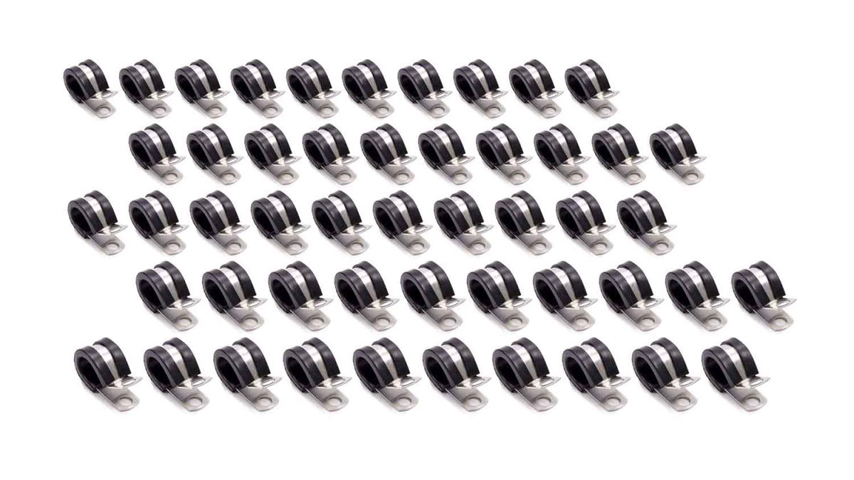 0.5 in. Aluminum Line Clamps - Pack of 50