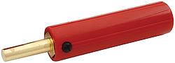 ALL76302 Quick Disconnect Male End Battery, Red