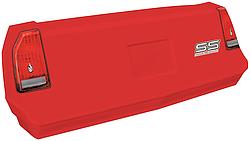 Picture of Allstar Performance ALL23040 Stainless Steel Tail Cover for 1983-1988 Monte Carlo&#44; Red