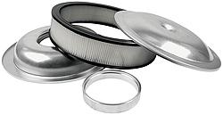 ALL25910 14 in. Lightweight Air Cleaner Kit 3 in. Paper Element, Plain