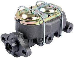 1 in. Corvette Style Master Cylinder Bore 0.5 x 0.31 in. Ports Cast Iron