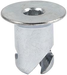 0.44 x 0.5 in. Flush Allen Head Steel Button Fasteners - Pack of 10