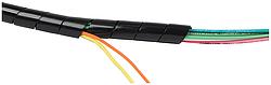 ALL76600 0.25 in. x 10 ft. Spiral Wire Loom