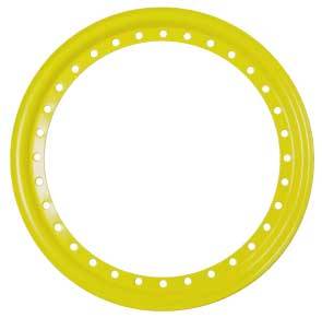 54-500019 13 in. Yellow Outer Beadlock Ring