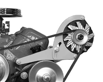 222L Alternator Bracket - Big Block Chevy - Long Water Pump - Left Hand - Low Profile