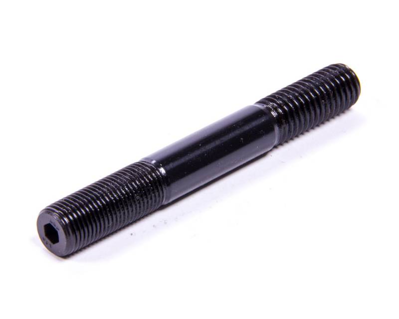 AR4.060-1LB 0.50-13 in. & 0.50-20 in. Thread Stud 4.060 in. Long Broached Chromoly - Black Oxide