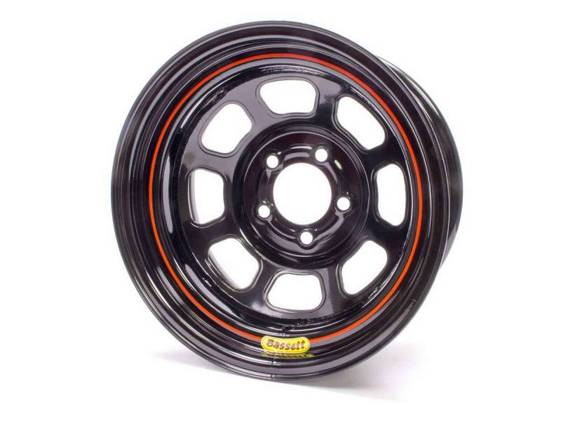 57RC2 DOT Wheel - 15 x 7 in. - 5 x 4.75 in. - Black - 2 in. Back Spacing - 21.75 lbs