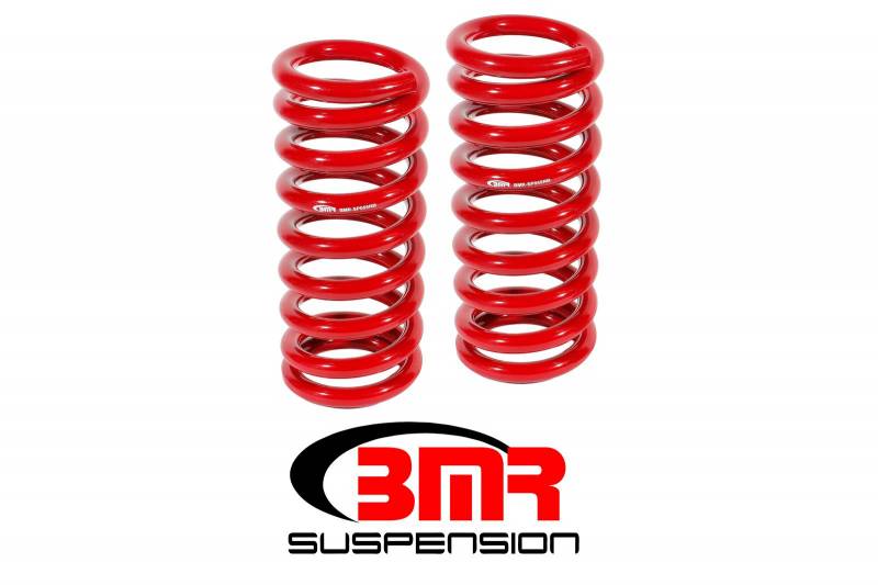 SP055R Lowering Springs - Front - 2 in. Drop - Red - 1967-69 GM F-Body