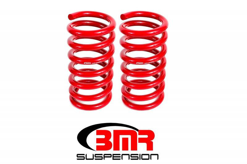 SP088R Lowering Springs - Rear - Drag Version - Red - 2015-17 Mustang