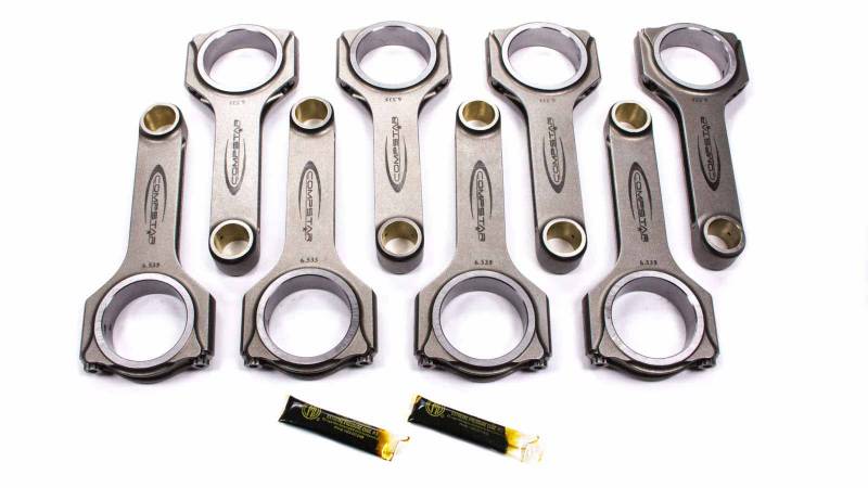 CSB6535ES3B9AH Big Block Chevy Forged H-Beam Rods - 6.535 & 2.2 in.