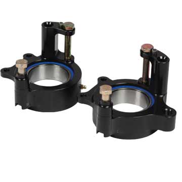 SRC-2575B Small Double Bearing Birdcage Set, Black