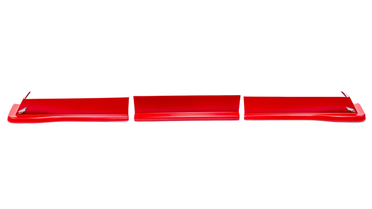 3022-417-R Modified Aero Valance - Red, 3 Piece