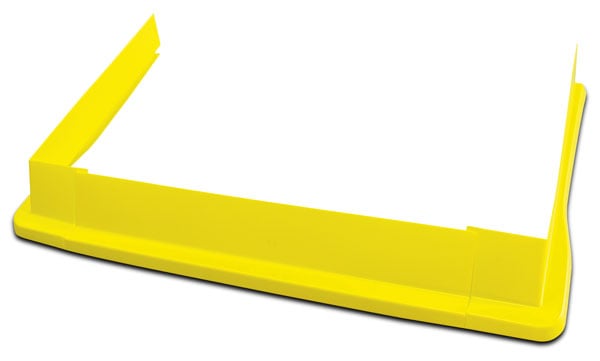 3022-417-Y Modified Aero Valance - Yellow, 3 Piece