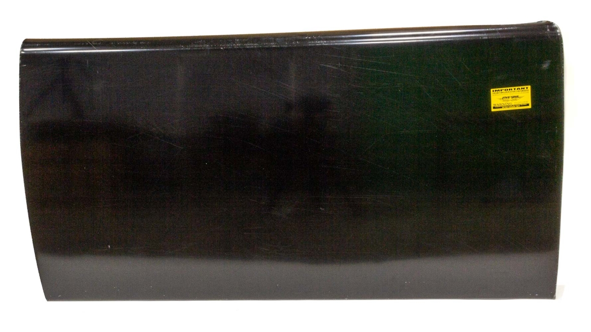 661-21A-BL Left Side ABC Aluminum Door - Black