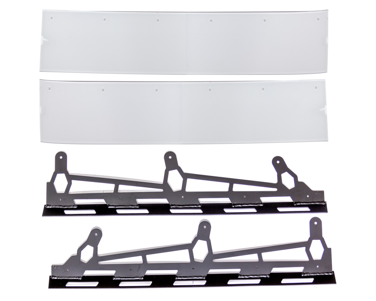 661-6737-B 6.5 x 60 in. 70 deg ABC Spoiler - Black