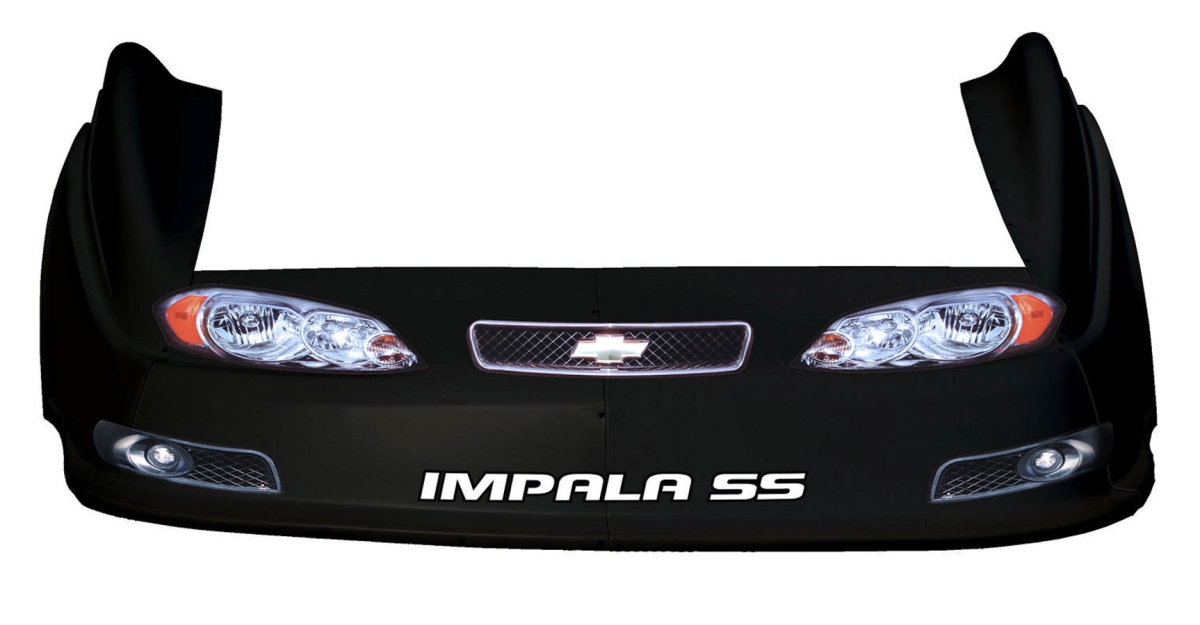 665-417B Impala Dirt MD3 Complete Nose & Fender Combo Kit - Black